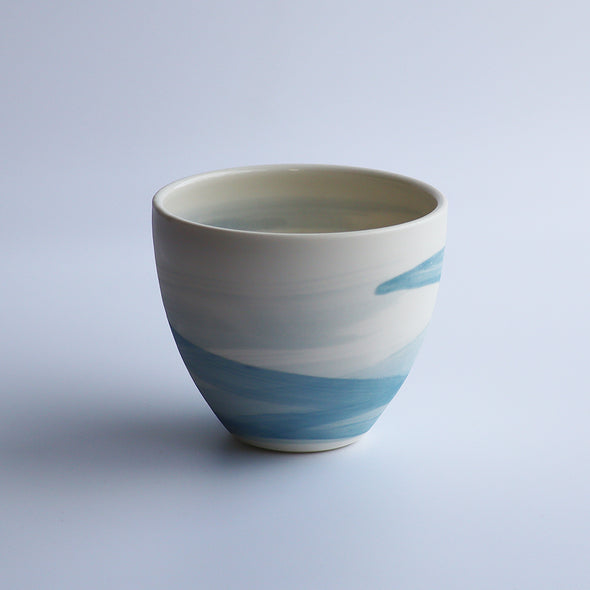 Small Bowl (Grey Blue Wave), Eleanor Crane