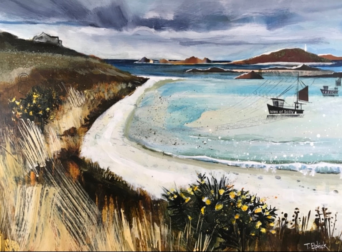 Apple Tree Bay Tresco Tracey Elphick Limited Edition Prints