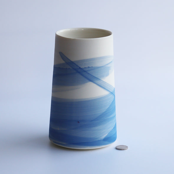 Large Vase (Blue Wave), Eleanor Crane