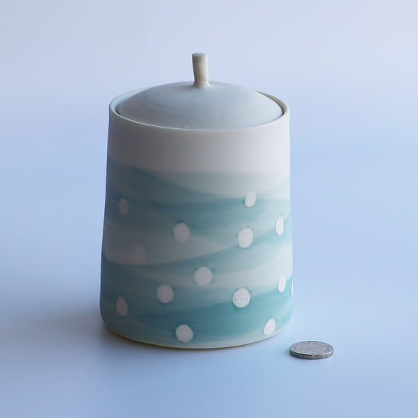 Small Jar (Sea Salt Spots), Eleanor Crane