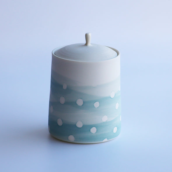 Small Jar (Sea Salt Spots), Eleanor Crane