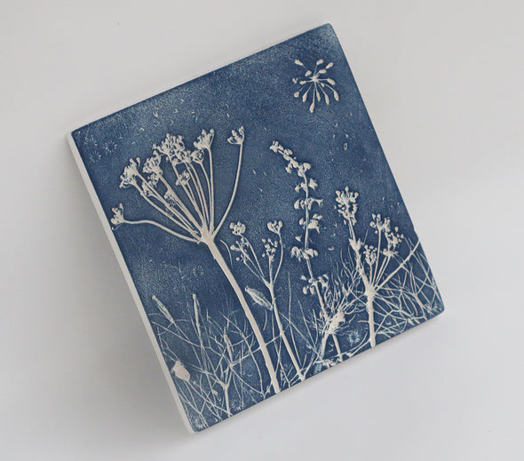 Winter Garden II Small Tile, Elaine Brett Rowlands