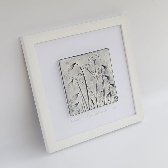 Snowdrops I Framed, Elaine Brett Rowlands