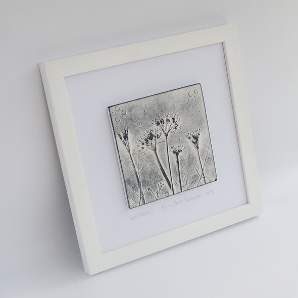 Wild Garlic I Framed, Elaine Brett Rowlands