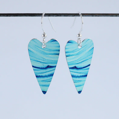 Turquoise Heart Seascape, Sally Ransom