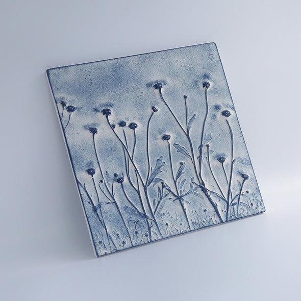 Daisies I Large Tile, Elaine Brett Rowlands