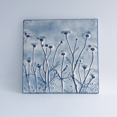 Daisies I Large Tile, Elaine Brett Rowlands