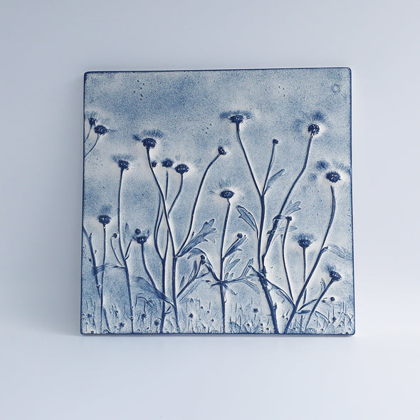 Daisies I Large Tile, Elaine Brett Rowlands