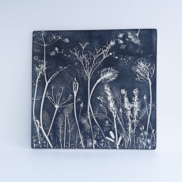 Winter Meadow II Large Tile, Elaine Brett Rowlands