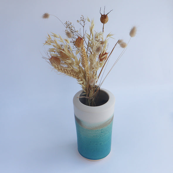 Tidal Inscribed Vase Medium Large, Jacqueline Clark