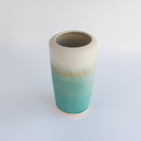Tidal Inscribed Vase II, Jacqueline Clark