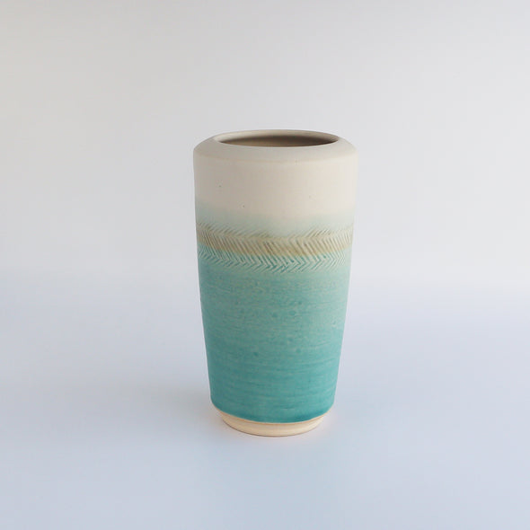 Tidal Inscribed Vase II, Jacqueline Clark