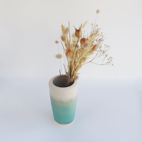 Tidal Inscribed Vase II, Jacqueline Clark