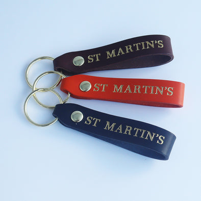 St Martin's Keyring (Gold Lettering)