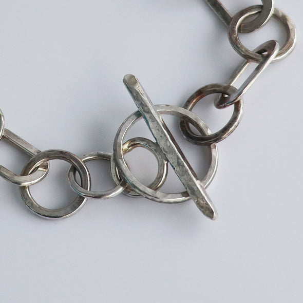 Handmade Silver Chain Bracelet, Leah Lewington