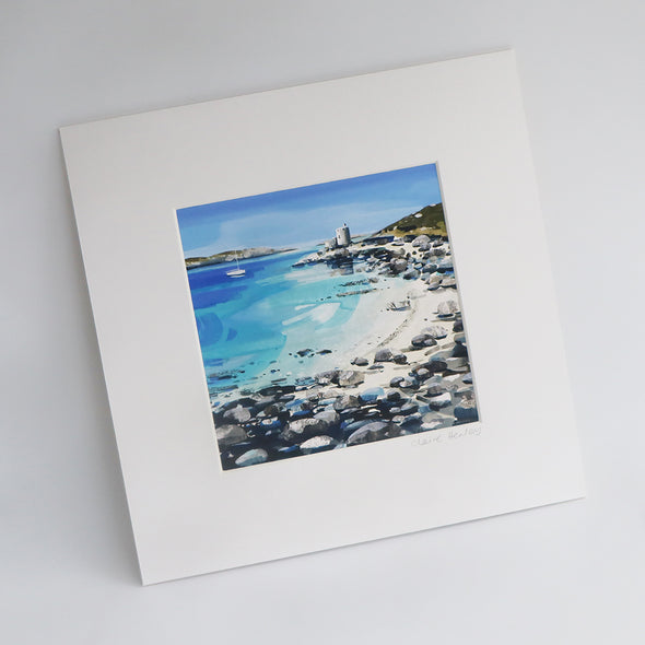 Cromwell's Castle, Tresco by Claire Henley (Giclée Print)