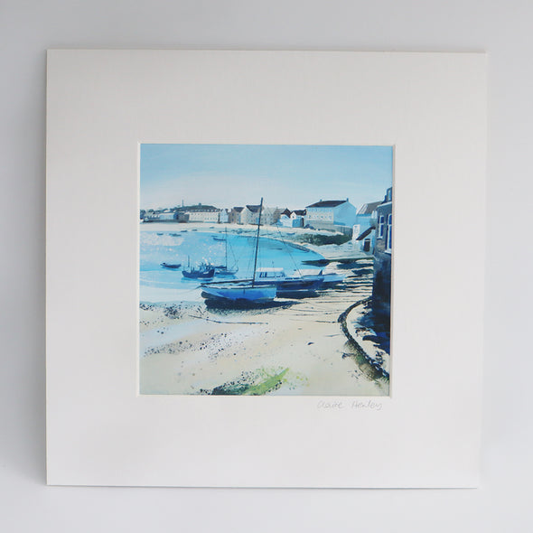 Low Tide St Mary’s by Claire Henley (Giclée Print)