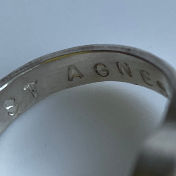 Periglis, St Agnes Sea Glass Ring, Porth Jewellery