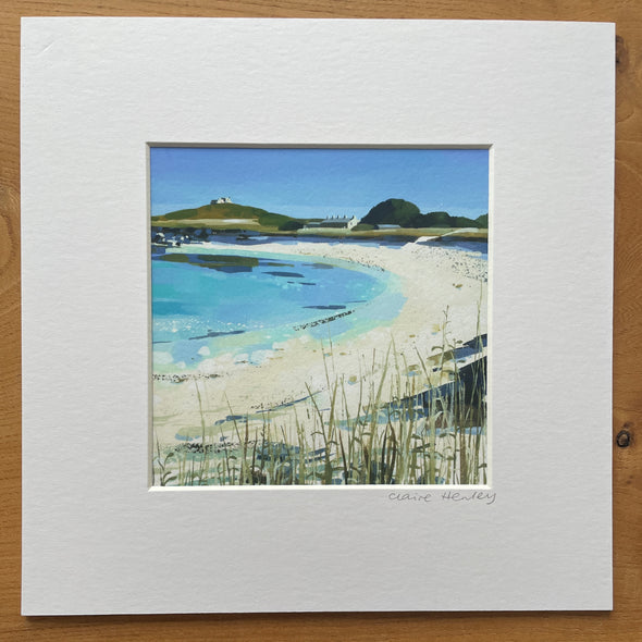 Green Porth, Tresco by Claire Henley (Giclée Print)