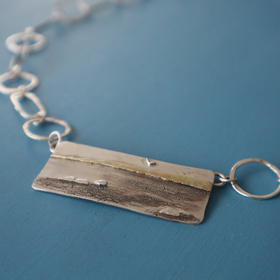 Postcard Necklace II, Leah Lewington