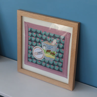 Troytown Ice Cream Honeycomb (framed), Amelie Elphick