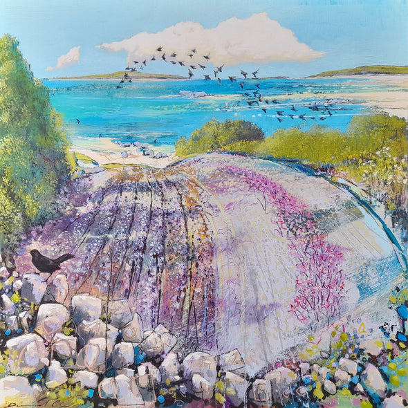 September Day, St Martin's - Sparrows, Starlings and Swallows, Daniel Cole
