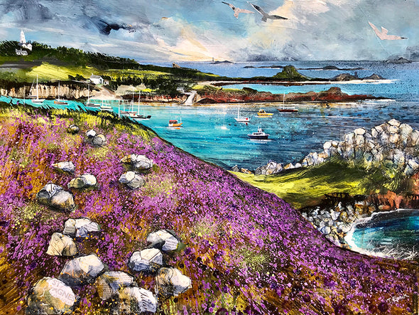 Gugh to St Agnes and Bishop, Limited Edition Print
