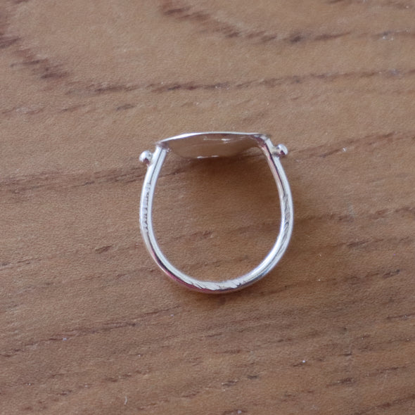 Men-an-Tol Ring, Silver Sapling