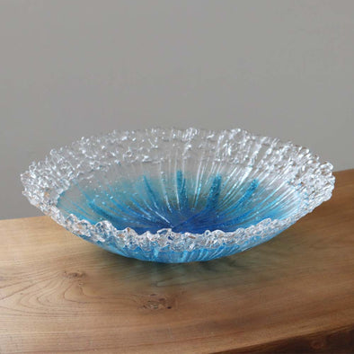 Fused Glass Splash Dish, Oriel Hicks