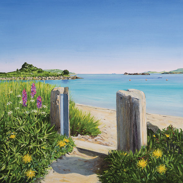 Path on to the Beach Tresco (Limited Edition Print), Rod Shaw