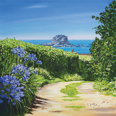 Scooting Towards the Sea on Bryher, Rod Shaw
