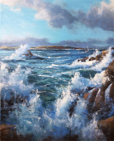 Stormy Seas at Morning Point, Chris Smith